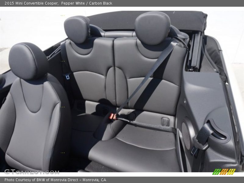 Pepper White / Carbon Black 2015 Mini Convertible Cooper
