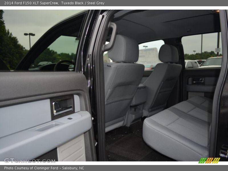 Tuxedo Black / Steel Grey 2014 Ford F150 XLT SuperCrew