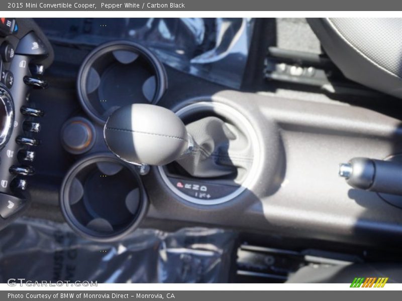Pepper White / Carbon Black 2015 Mini Convertible Cooper