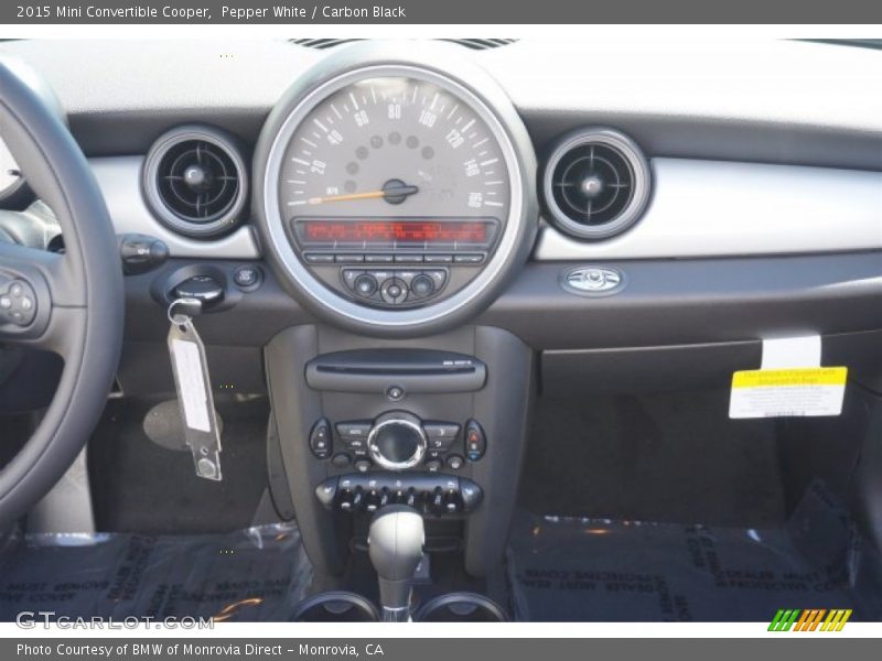 Pepper White / Carbon Black 2015 Mini Convertible Cooper
