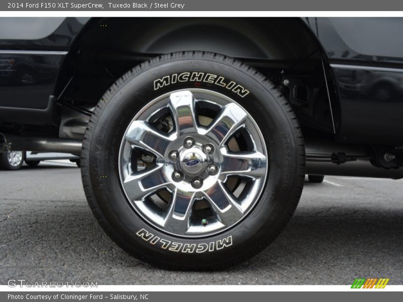 Tuxedo Black / Steel Grey 2014 Ford F150 XLT SuperCrew