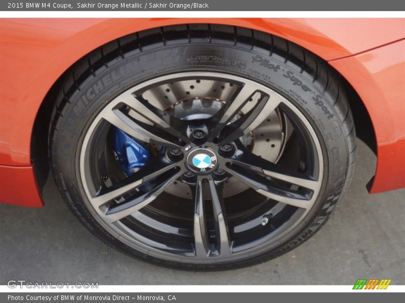 Sakhir Orange Metallic / Sakhir Orange/Black 2015 BMW M4 Coupe