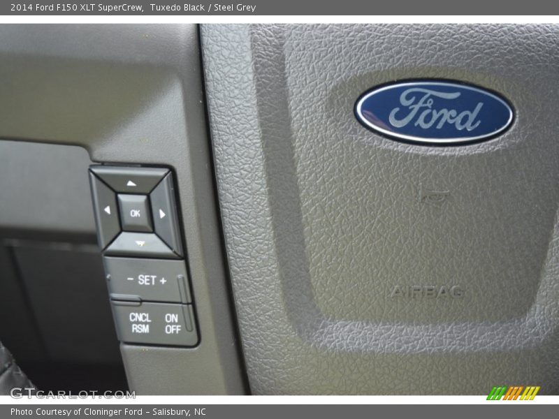 Tuxedo Black / Steel Grey 2014 Ford F150 XLT SuperCrew