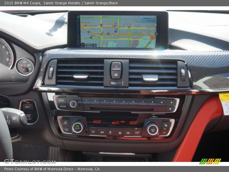 Sakhir Orange Metallic / Sakhir Orange/Black 2015 BMW M4 Coupe