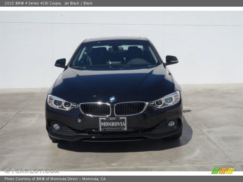 Jet Black / Black 2015 BMW 4 Series 428i Coupe