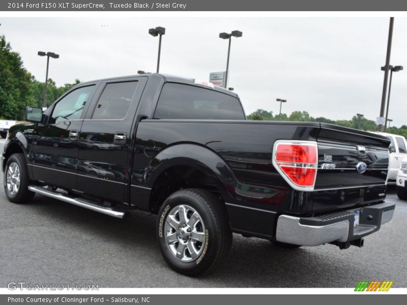 Tuxedo Black / Steel Grey 2014 Ford F150 XLT SuperCrew
