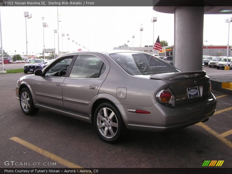 Sterling Mist Metallic / Frost 2002 Nissan Maxima SE