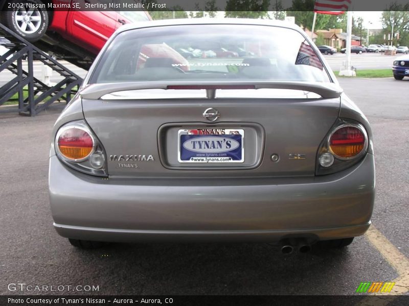 Sterling Mist Metallic / Frost 2002 Nissan Maxima SE