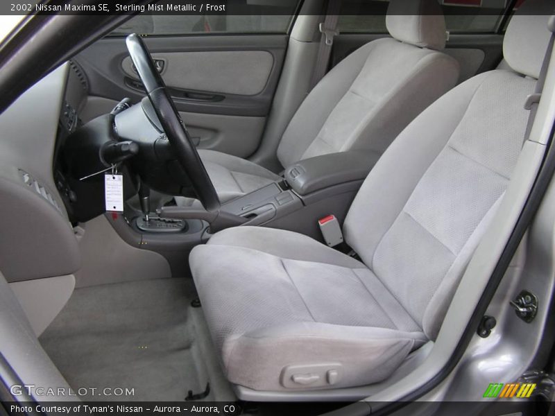 Sterling Mist Metallic / Frost 2002 Nissan Maxima SE
