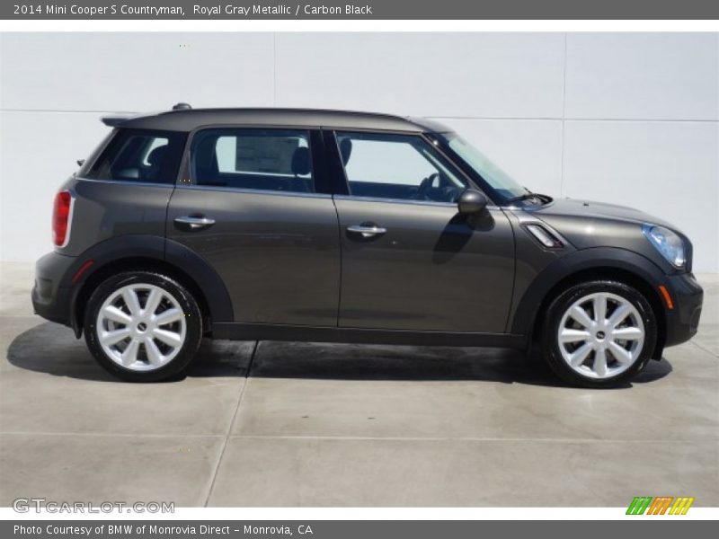 Royal Gray Metallic / Carbon Black 2014 Mini Cooper S Countryman