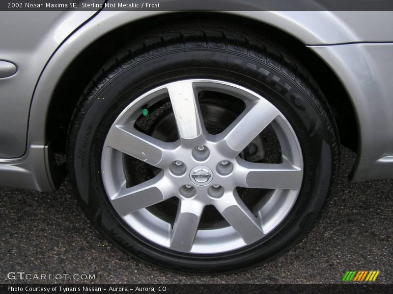 Sterling Mist Metallic / Frost 2002 Nissan Maxima SE