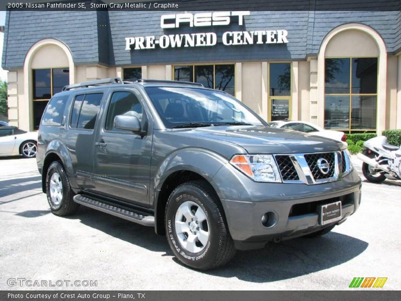 Storm Gray Metallic / Graphite 2005 Nissan Pathfinder SE