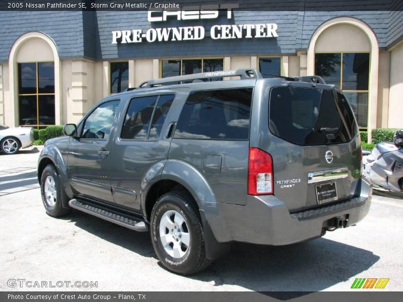 Storm Gray Metallic / Graphite 2005 Nissan Pathfinder SE