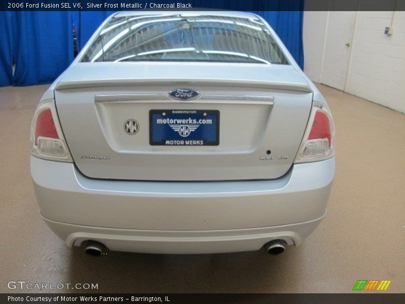 Silver Frost Metallic / Charcoal Black 2006 Ford Fusion SEL V6