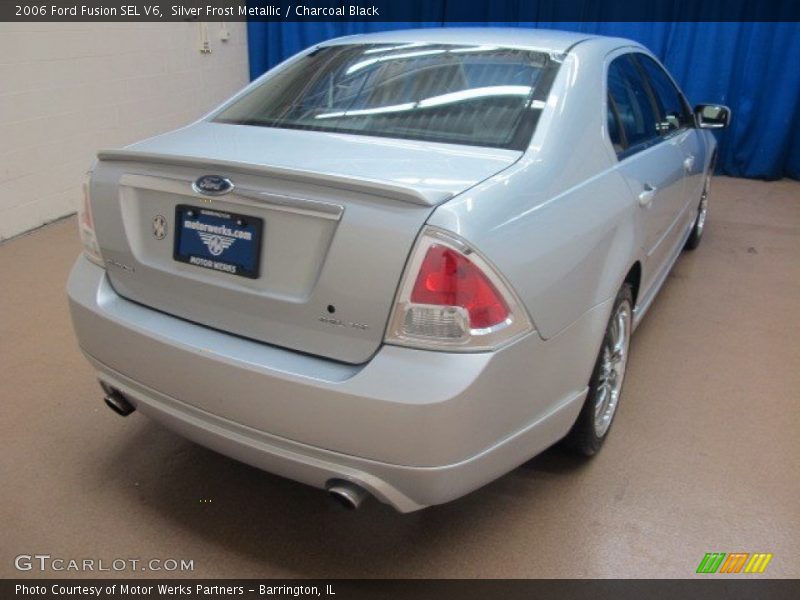 Silver Frost Metallic / Charcoal Black 2006 Ford Fusion SEL V6