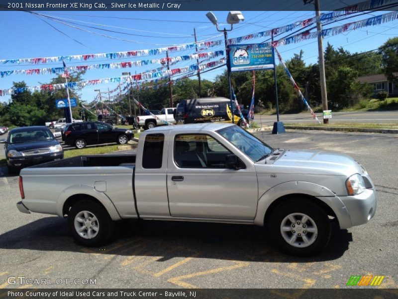 Silver Ice Metallic / Gray 2001 Nissan Frontier XE King Cab