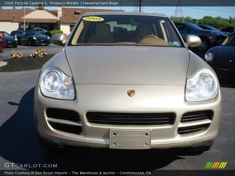 Prosecco Metallic / Havanna/Sand Beige 2005 Porsche Cayenne S