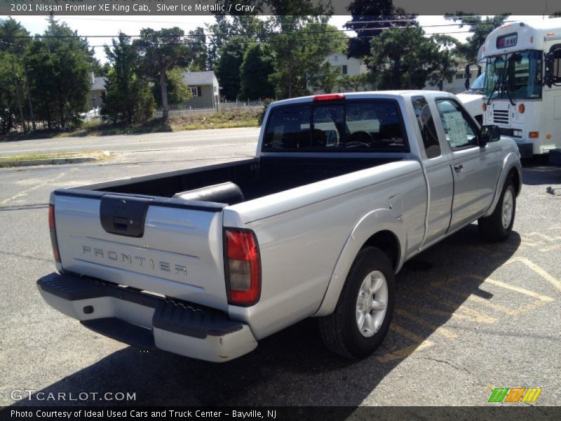 Silver Ice Metallic / Gray 2001 Nissan Frontier XE King Cab