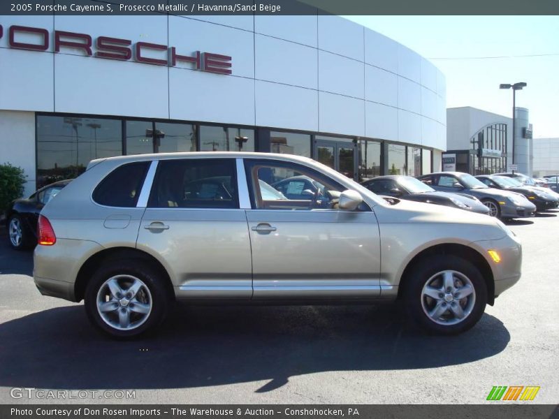 Prosecco Metallic / Havanna/Sand Beige 2005 Porsche Cayenne S