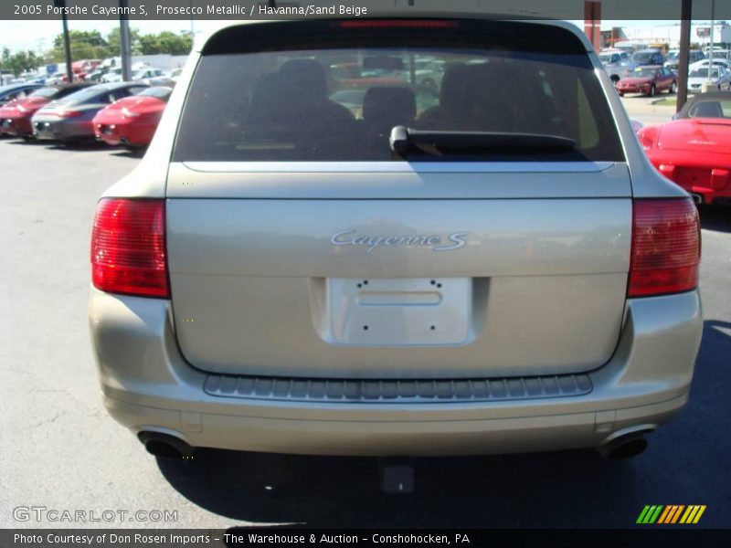 Prosecco Metallic / Havanna/Sand Beige 2005 Porsche Cayenne S