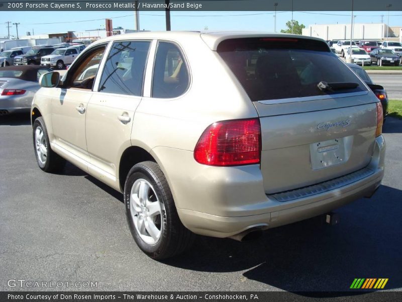 Prosecco Metallic / Havanna/Sand Beige 2005 Porsche Cayenne S