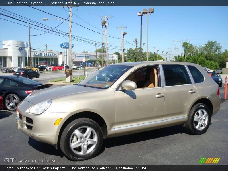 Prosecco Metallic / Havanna/Sand Beige 2005 Porsche Cayenne S