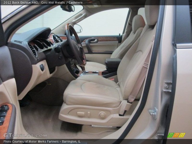Gold Mist Metallic / Cashmere 2012 Buick Enclave AWD