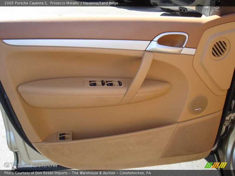 Prosecco Metallic / Havanna/Sand Beige 2005 Porsche Cayenne S
