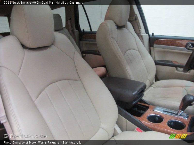 Gold Mist Metallic / Cashmere 2012 Buick Enclave AWD