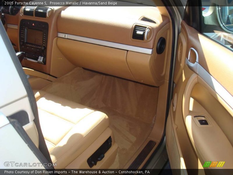 Prosecco Metallic / Havanna/Sand Beige 2005 Porsche Cayenne S
