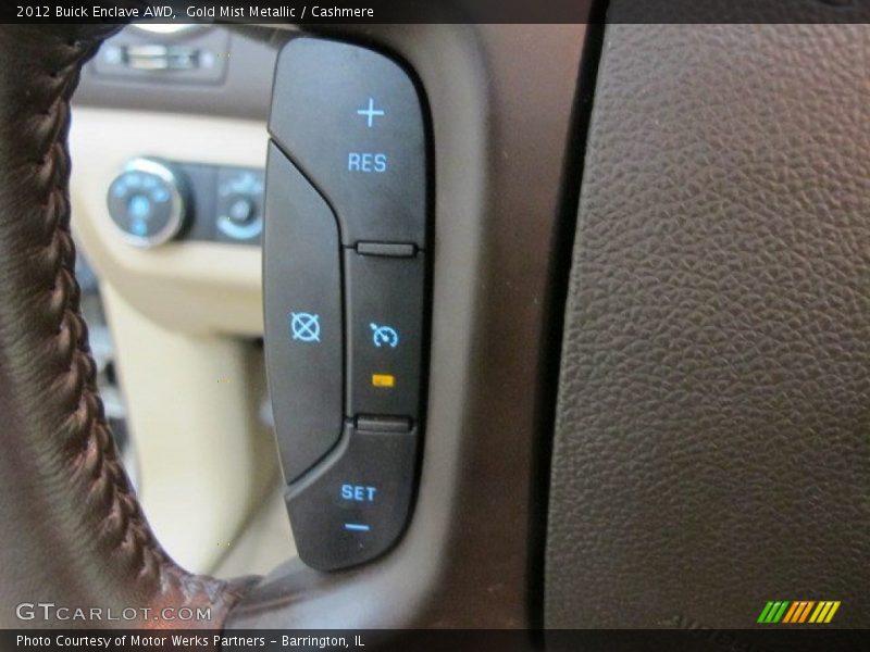 Gold Mist Metallic / Cashmere 2012 Buick Enclave AWD