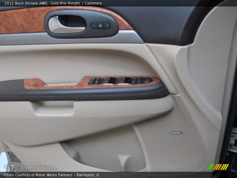 Gold Mist Metallic / Cashmere 2012 Buick Enclave AWD