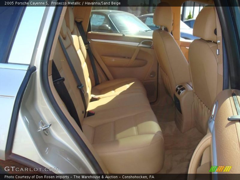Prosecco Metallic / Havanna/Sand Beige 2005 Porsche Cayenne S