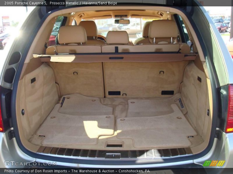 Prosecco Metallic / Havanna/Sand Beige 2005 Porsche Cayenne S