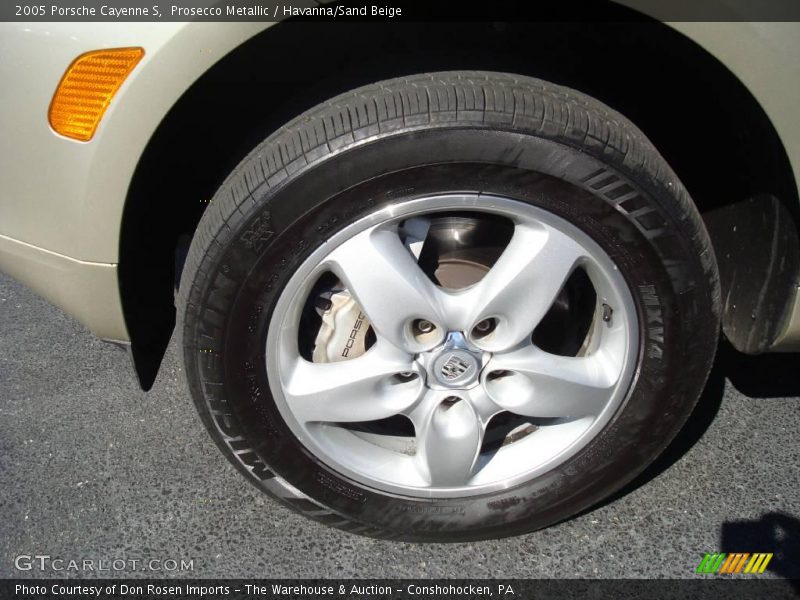 Prosecco Metallic / Havanna/Sand Beige 2005 Porsche Cayenne S
