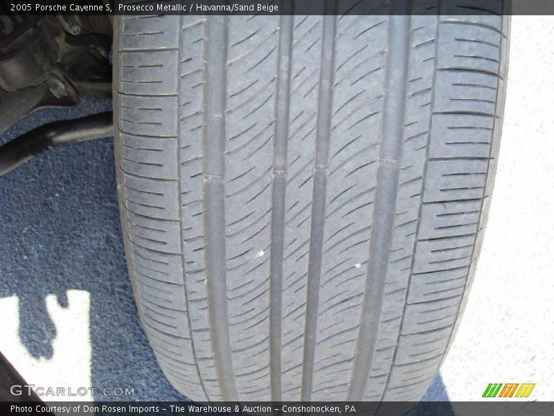 Prosecco Metallic / Havanna/Sand Beige 2005 Porsche Cayenne S