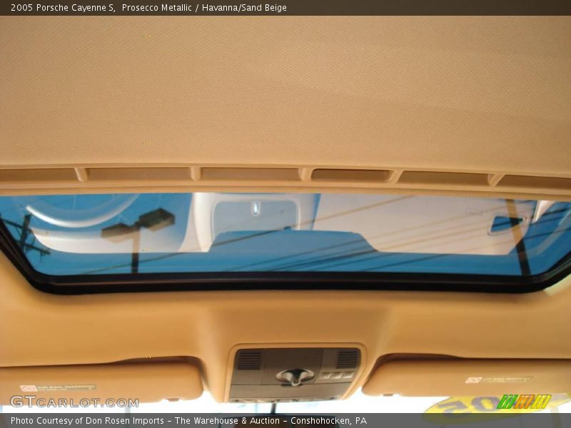Prosecco Metallic / Havanna/Sand Beige 2005 Porsche Cayenne S