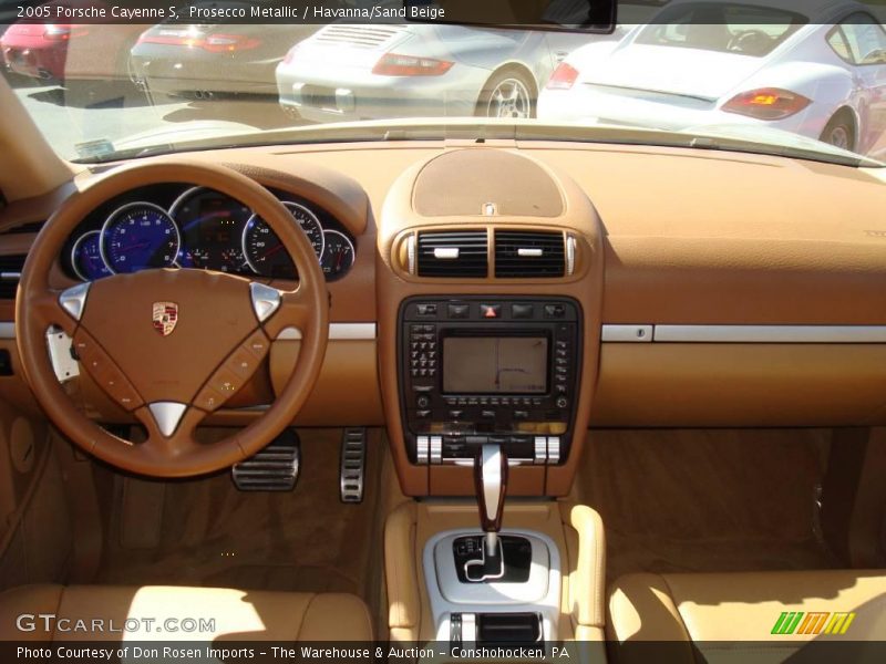 Prosecco Metallic / Havanna/Sand Beige 2005 Porsche Cayenne S