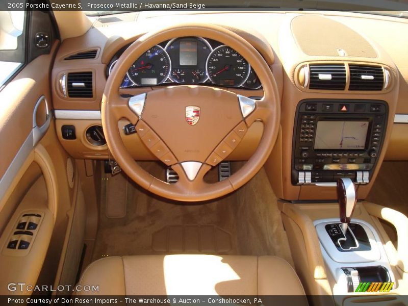 Prosecco Metallic / Havanna/Sand Beige 2005 Porsche Cayenne S