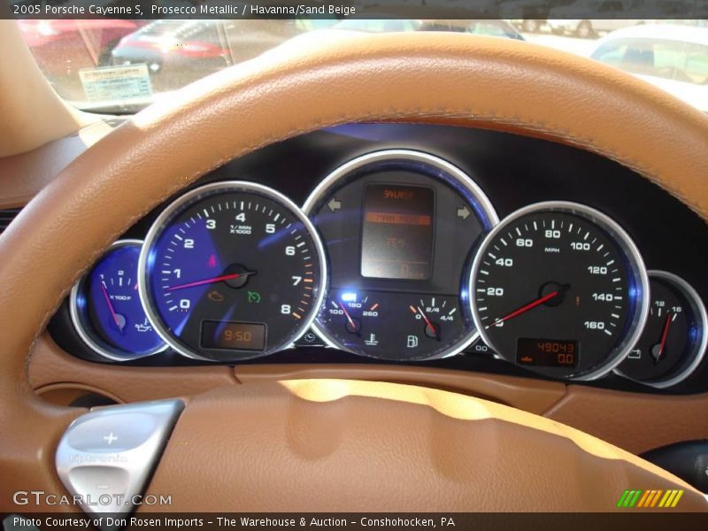Prosecco Metallic / Havanna/Sand Beige 2005 Porsche Cayenne S