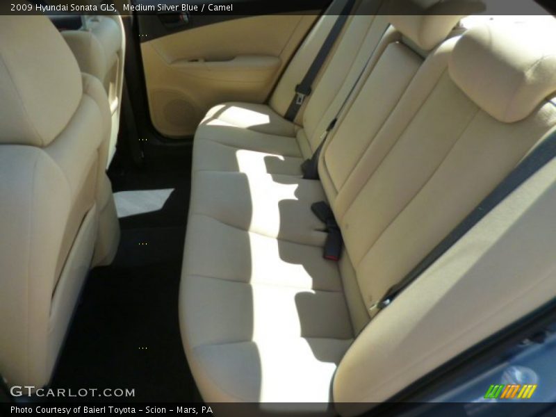 Medium Silver Blue / Camel 2009 Hyundai Sonata GLS