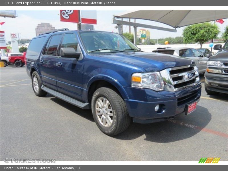 Dark Blue Pearl Metallic / Stone 2011 Ford Expedition EL XLT 4x4