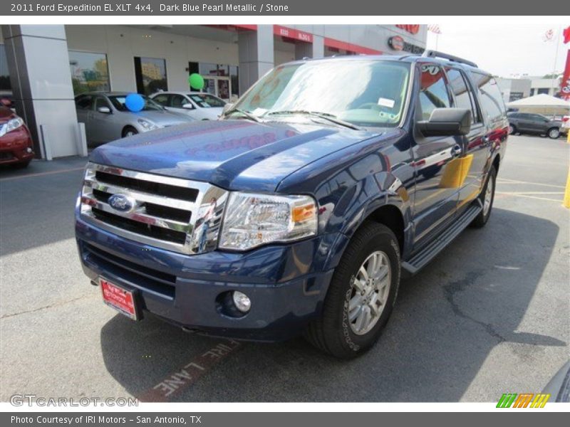 Dark Blue Pearl Metallic / Stone 2011 Ford Expedition EL XLT 4x4
