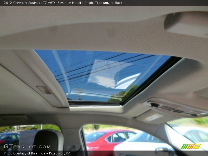 Silver Ice Metallic / Light Titanium/Jet Black 2012 Chevrolet Equinox LTZ AWD