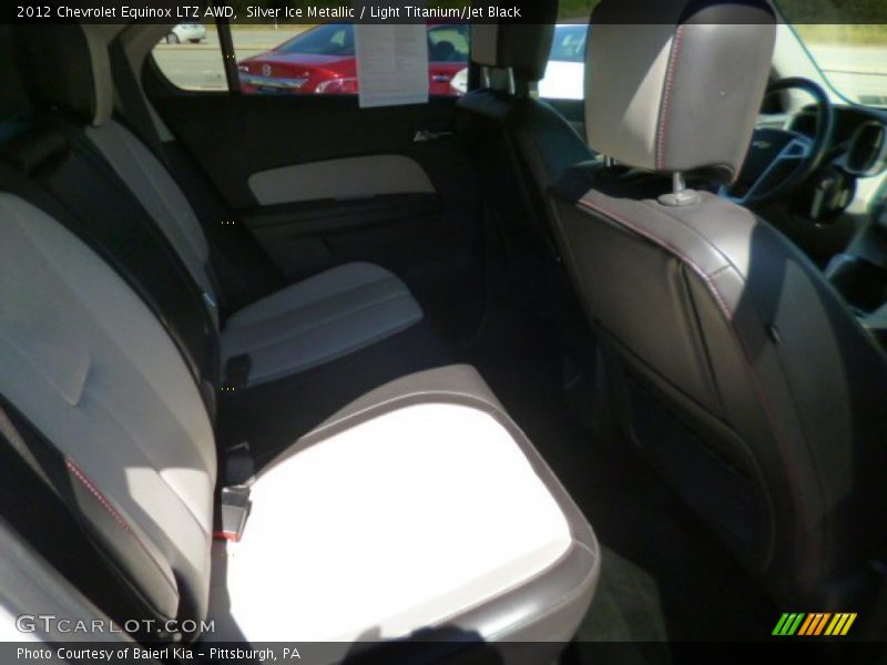Silver Ice Metallic / Light Titanium/Jet Black 2012 Chevrolet Equinox LTZ AWD