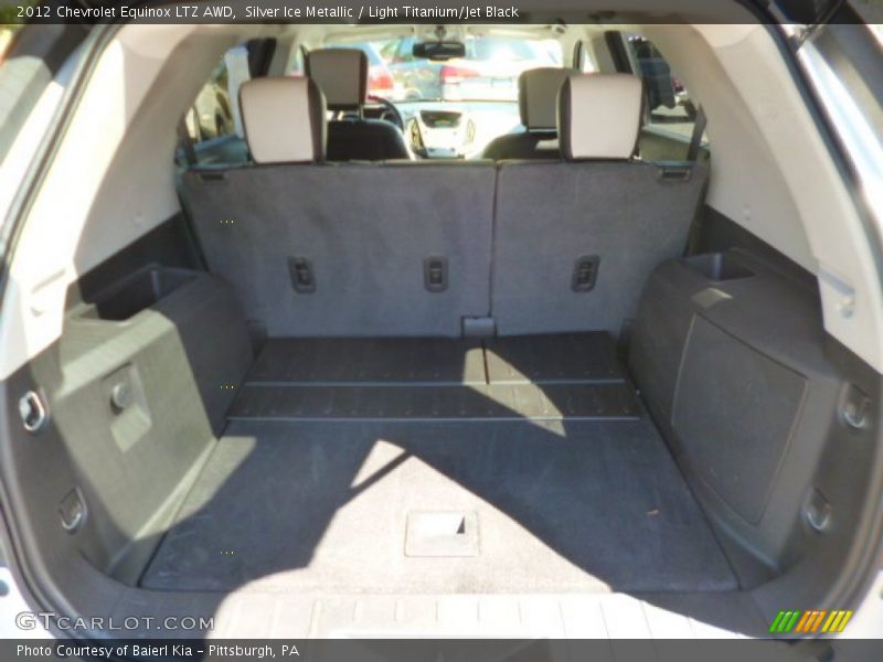 Silver Ice Metallic / Light Titanium/Jet Black 2012 Chevrolet Equinox LTZ AWD