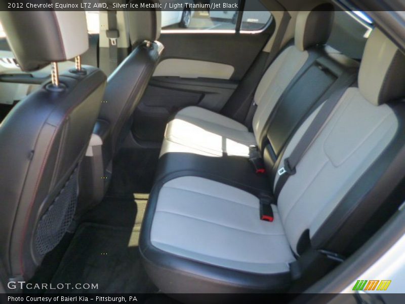 Silver Ice Metallic / Light Titanium/Jet Black 2012 Chevrolet Equinox LTZ AWD