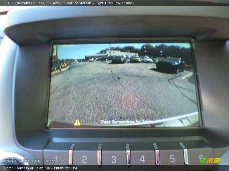 Silver Ice Metallic / Light Titanium/Jet Black 2012 Chevrolet Equinox LTZ AWD
