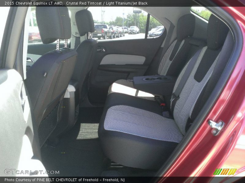 Crystal Red Tintcoat / Light Titanium/Jet Black 2015 Chevrolet Equinox LT AWD