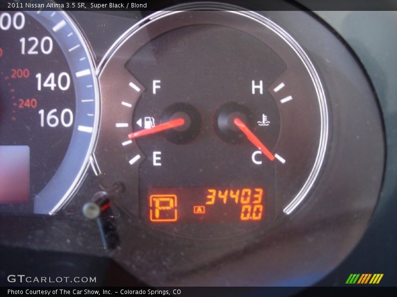 Super Black / Blond 2011 Nissan Altima 3.5 SR